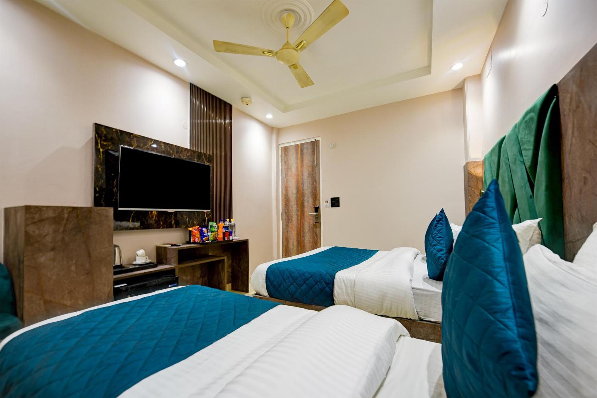 The Pearl Plaza Hotel In City Centre - Near New Delhi Railway Station Nova Deli Exterior foto